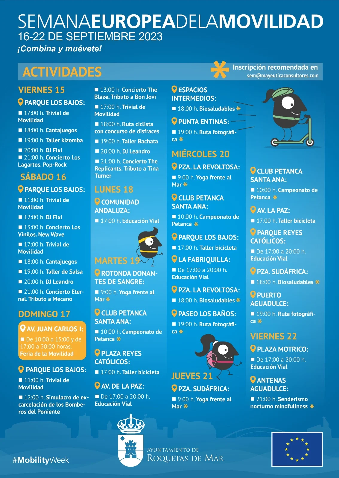 Semana Europea de la Movilidad Actividades